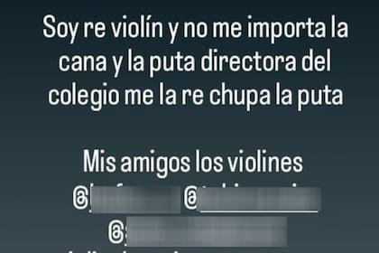 Los chats entre los alumnos de una escuela de La Boca