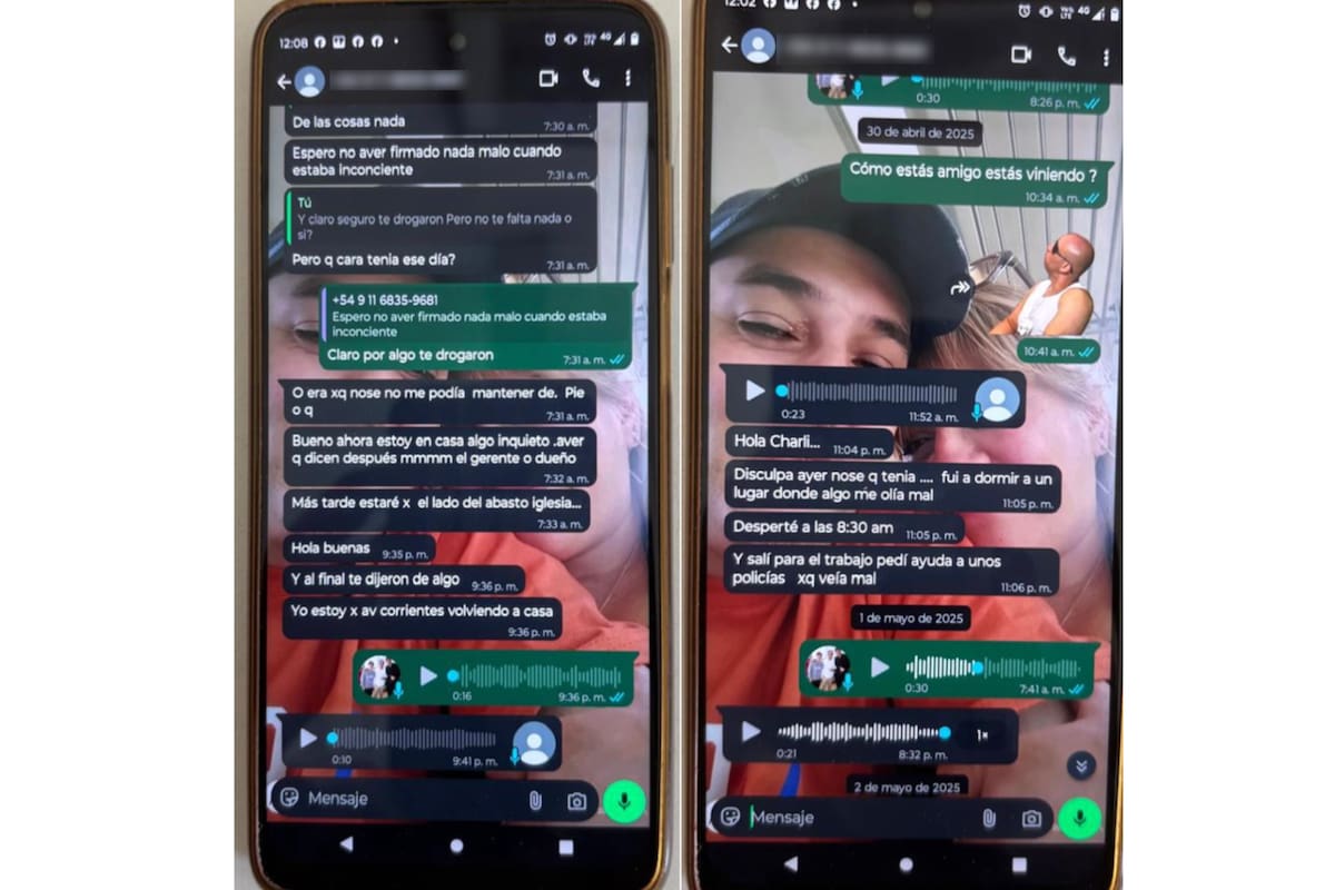 Los chats fueron clave para acusar al sospechoso