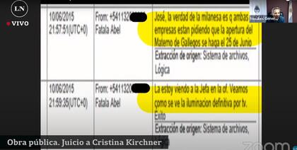 Los chats presentados por Luciani