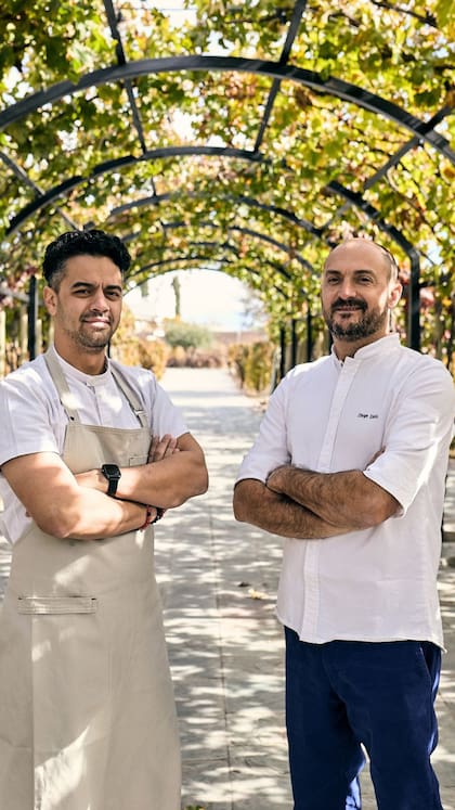 Los chefs Iván Azar y Diego Irato