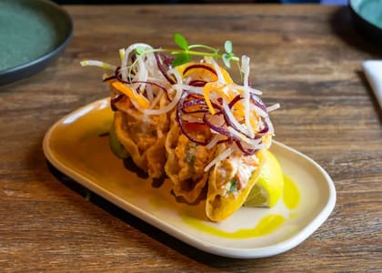 Los chefs noruegos están reinventando cada vez más el taco con sabores locales e ingredientes de temporada