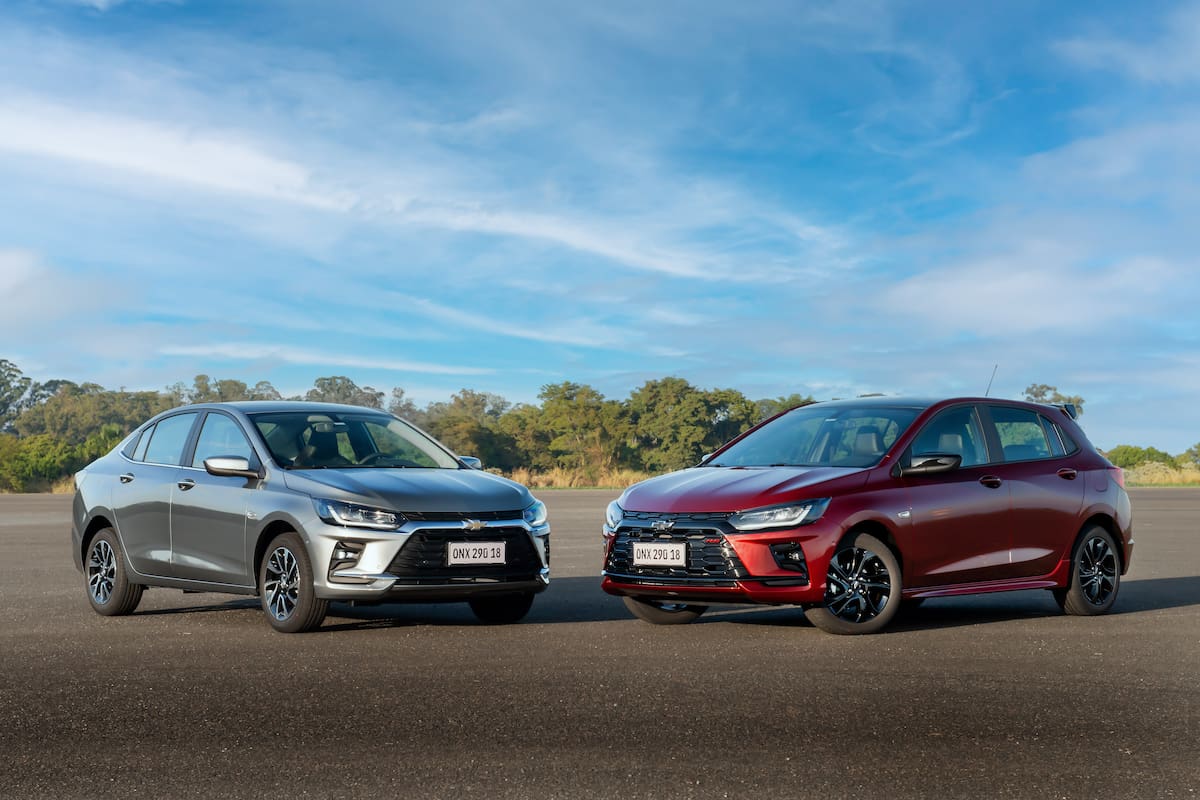 Los Chevrolet Onix Plus y Onix mantienen su valor de lanzamiento; el portfolio de la automotriz aumentó un 2,2% promedio