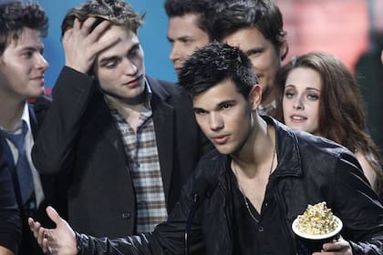 Los chicos de Crepúsculo, felices