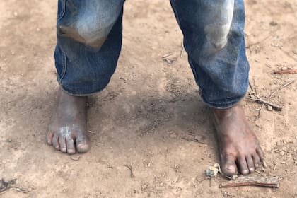 Los chicos pasan hambre y están abandonados a su suerte