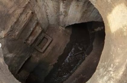 Los chicos permanecieron aproximadamente una hora dentro del sistema de alcantarillas