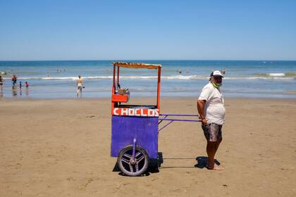 Los choclos en la playa, un favorito de los veraneantes