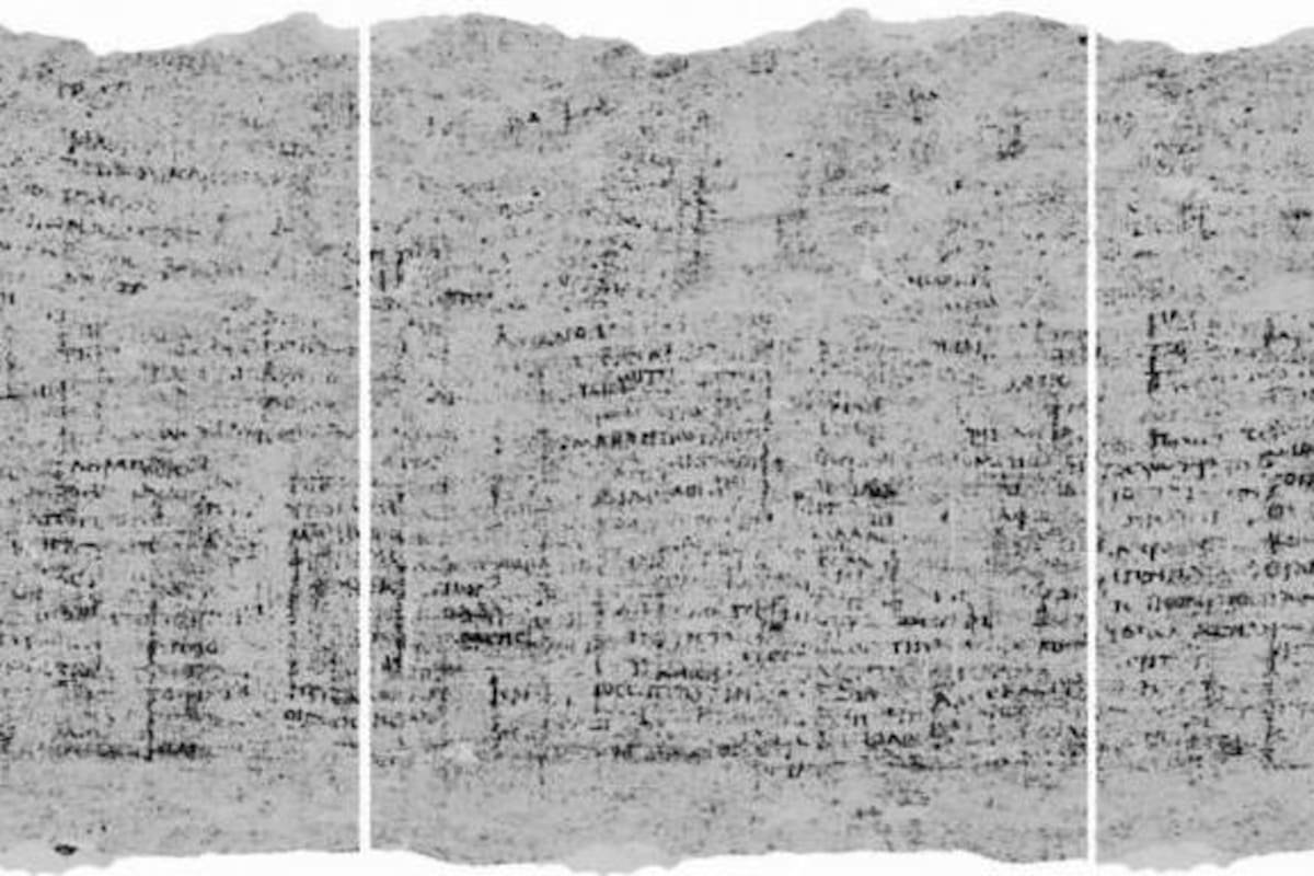 Los científicos esperan que la combinación entre una potente máquina de rayos X e inteligencia artificial permita revelar antiguos manuscritos