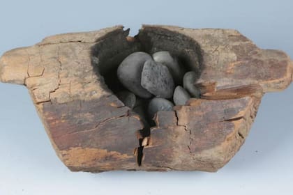 Los científicos estiman que la planta se quemaba en recipientes de madera llenos de piedras