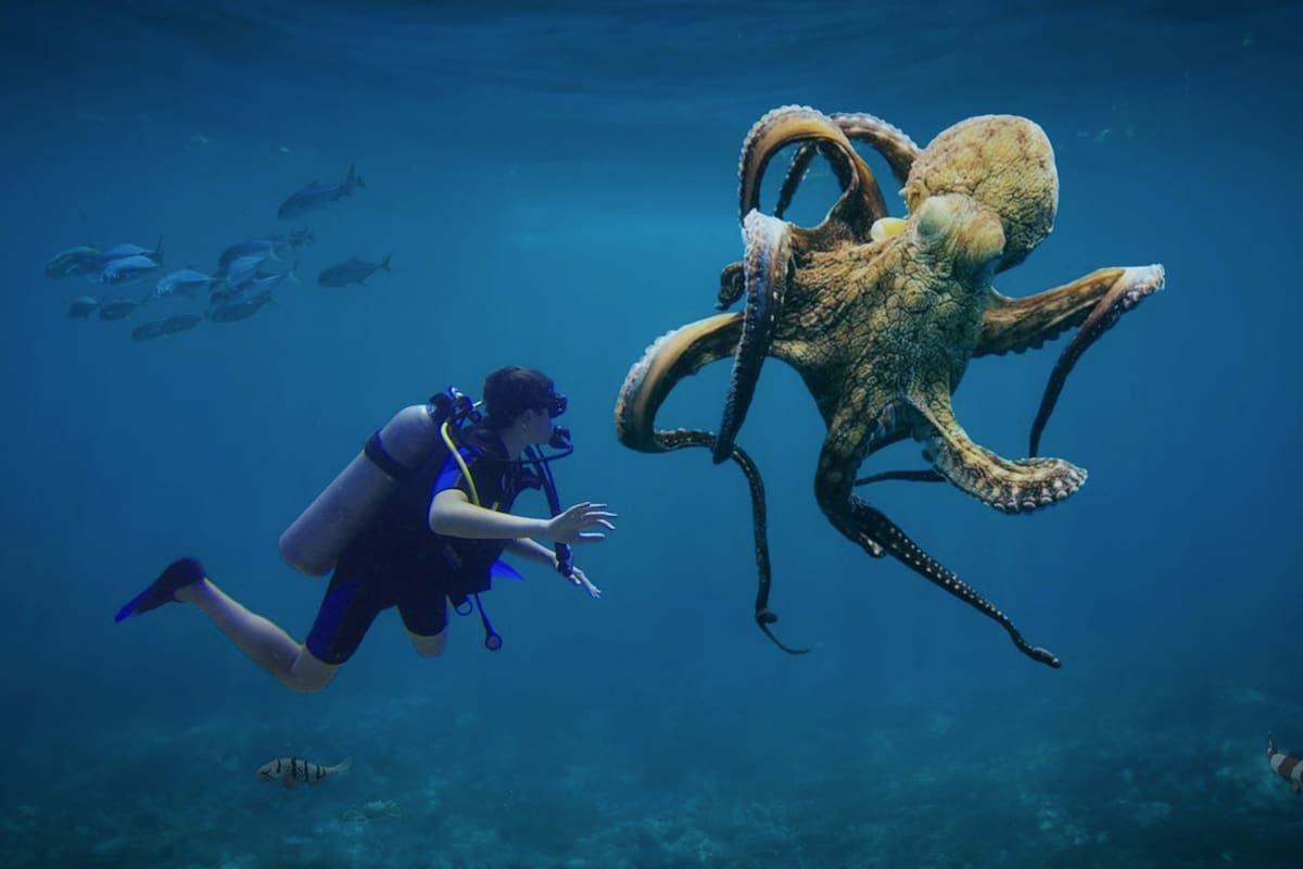 Los científicos llaman a los pulpos como "cerebros del mar" (Foto: Pixabay)