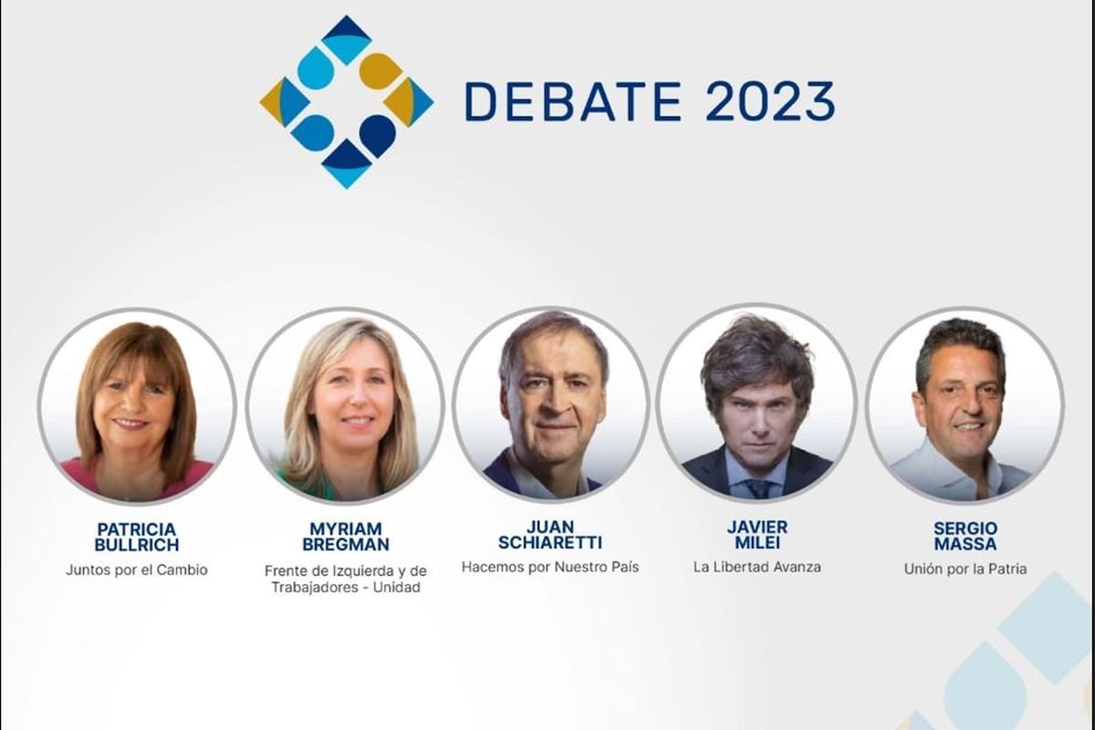 Los cinco candidatos a presidente expondrán sobre tres ejes temáticos en el segundo debate presidencial