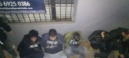 Los cinco detenidos son de nacionalidad chilena