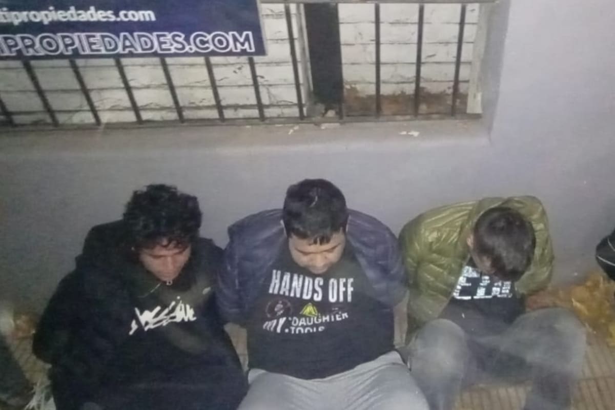 Los cinco detenidos son de nacionalidad chilena