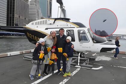 Los cinco integrantes de la familia de origen español y el piloto perdieron la vida tras el desplome de un helicóptero sobre el río Hudson