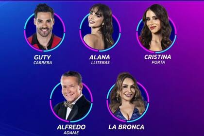 Los cinco nominados en una nueva etapa de eliminación en La Casa de los Famosos