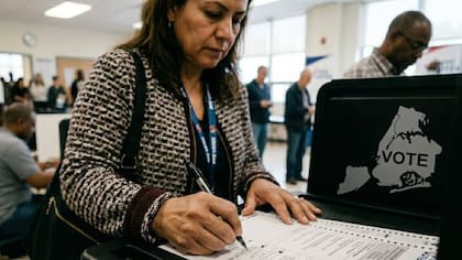 Los ciudadanos de Nueva York acuden a las urnas para participar en las elecciones primarias