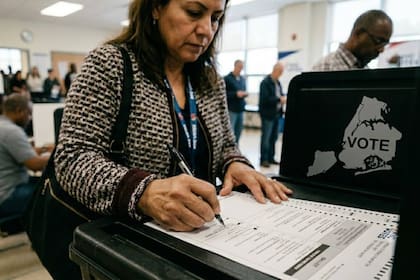Los ciudadanos de Nueva York acuden a las urnas para participar en las elecciones primarias