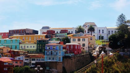 Los clásicos colores del Valparaíso