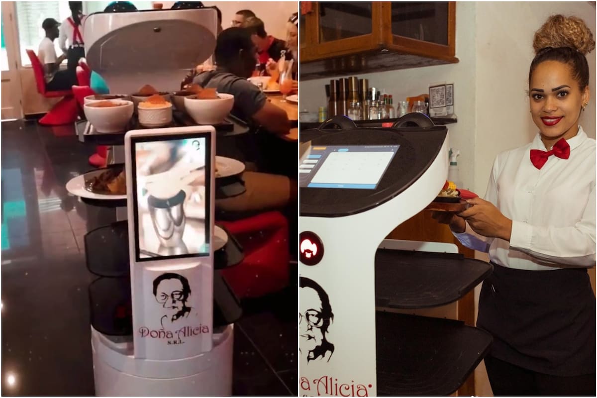 Los clientes pueden realizar sus pedidos a través de dispositivos electrónicos