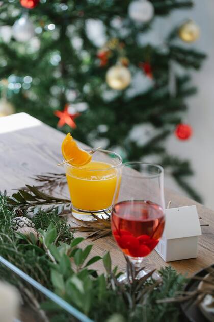 Los cócteles son una buena opción para recibir la Navidad y escapar a lo rutinario