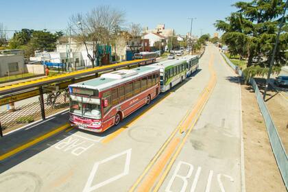 Los colectivos circularán más rápido