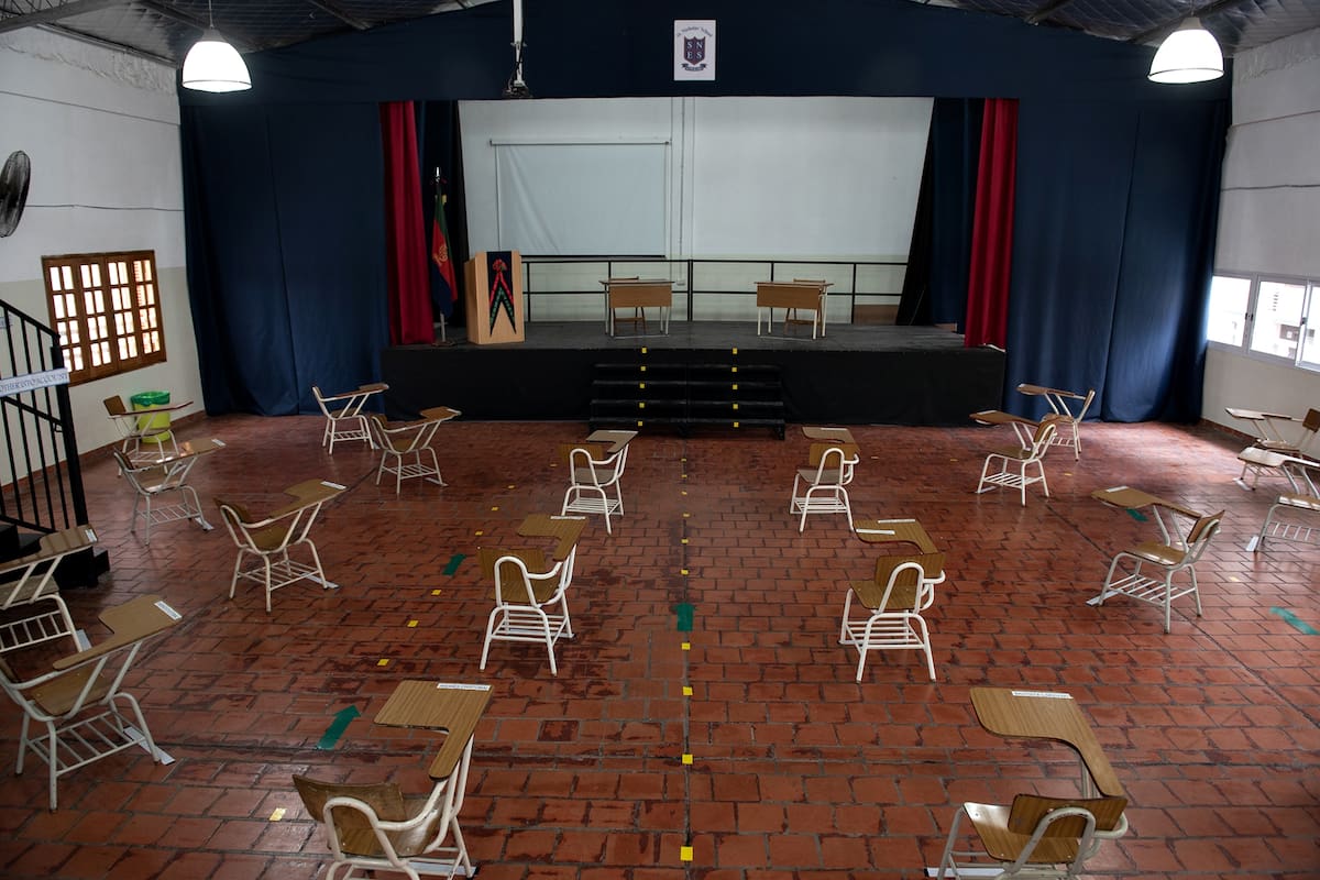 Los colegios ya redactan sus propios protocolos para la vuelta a clases. El colegio St. Nichola´s School