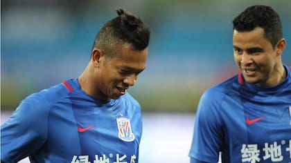 Los colombianos guiaron al triunfo al Shanghai Shenhua