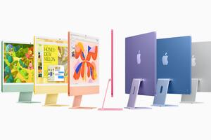 Los colores de la nueva iMac con chip M4 y pantalla de 24 pulgadas