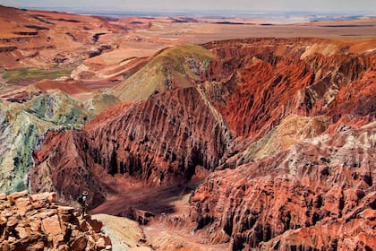Los colores de los paisajes de Atacama.