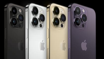 Los colores del iPhone 14 Pro