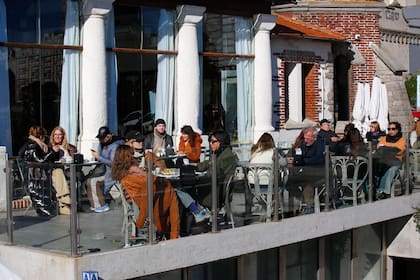Los comensales prefirieron restaurantes con vista al mar