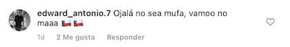 Los comentarios de los hinchas chilenos en el posteo de Vidal
