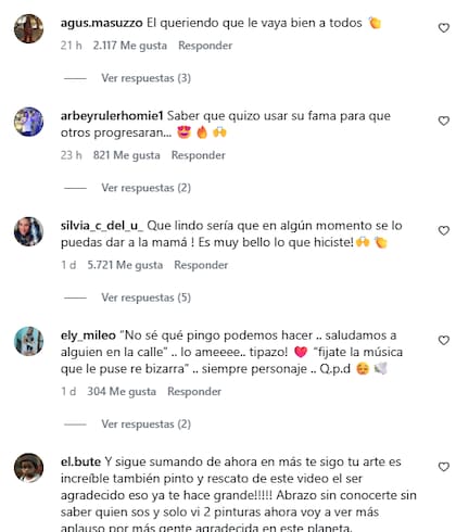 Los comentarios de los usuarios tras oír el audio