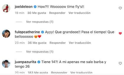 Los comentarios de sorpresa por la foto del hijo de Ricky Martin