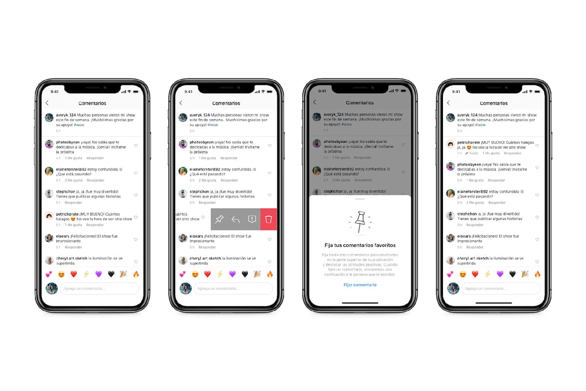 Los comentarios destacados en Instagram, una función que busca fomentar las conversaciones positivas, ya están disponibles de forma global