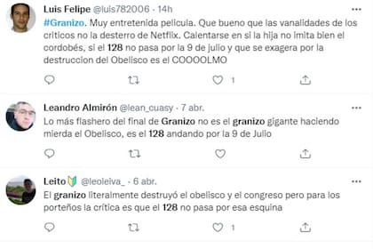 Los comentarios en las redes no faltaron (Captura Twitter)