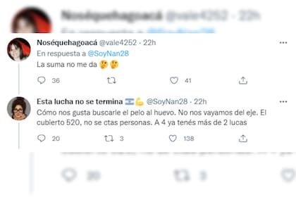 Los comentarios sobre la situación fueron variados (Captura Twitter)