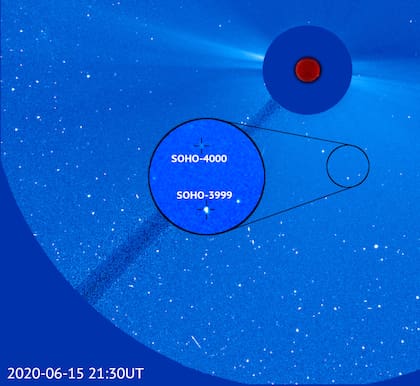 Los cometas llamados “rasantes del Sol” mayormente no sobreviven a su perihelio