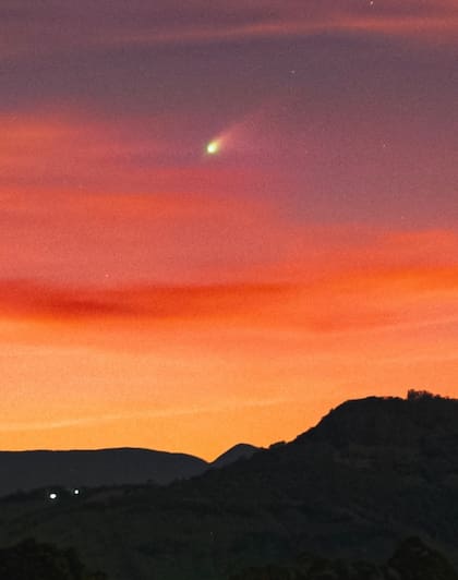 Los cometas pueden verse desde la Tierra cada cierto determinado tiempo