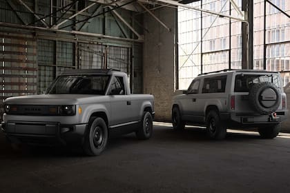 Los compaadores del Blank Slate podrán transformar la camioneta en un SUV espacioso y viceversa (Slate Auto)