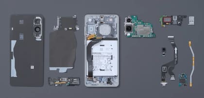 Los componentes del Samsung Galaxy S25 Edge