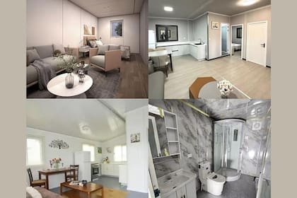 Los compradores de la casa de US$9300 pueden seleccionar cuántas habitaciones necesitan (Amazon)