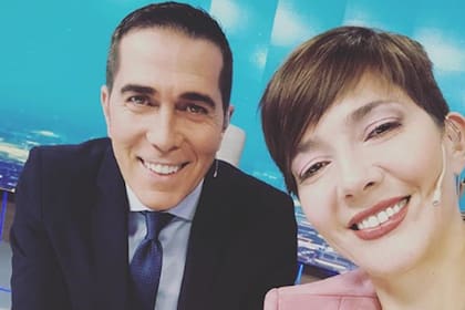 Los conductores de Telefe Noticias desmintieron las versiones que los vinculan sentimentalmente