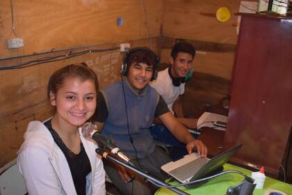 Los conductores son chicos del Bachillerato Provincial Nº 56, del paraje Siete Estrellas