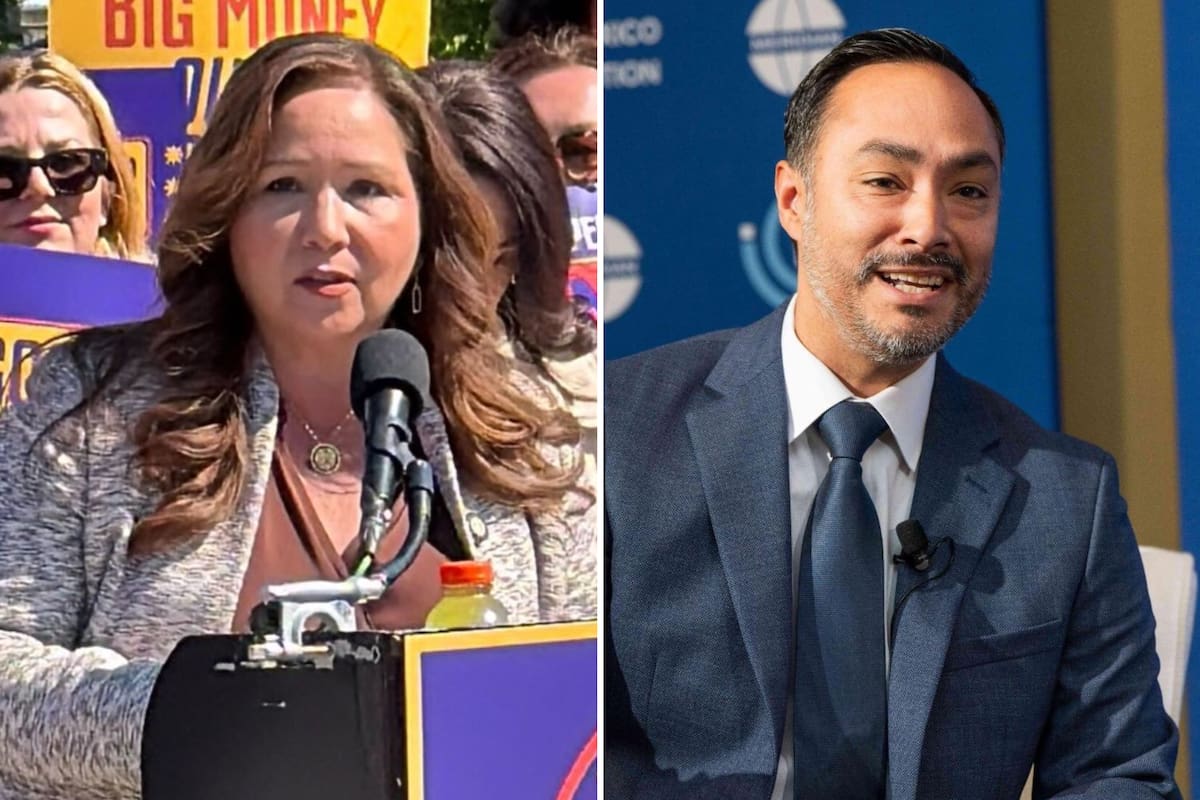 Los congresistas Adelita Grijalva y Joaquín Castro visitaron un centro del ICE en Texas