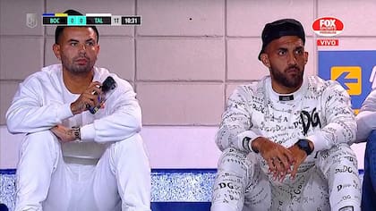 Los conjuntos que Cardona y Wanchope eligieron para el partido de Boca ante Talleres. Crédito: Captura