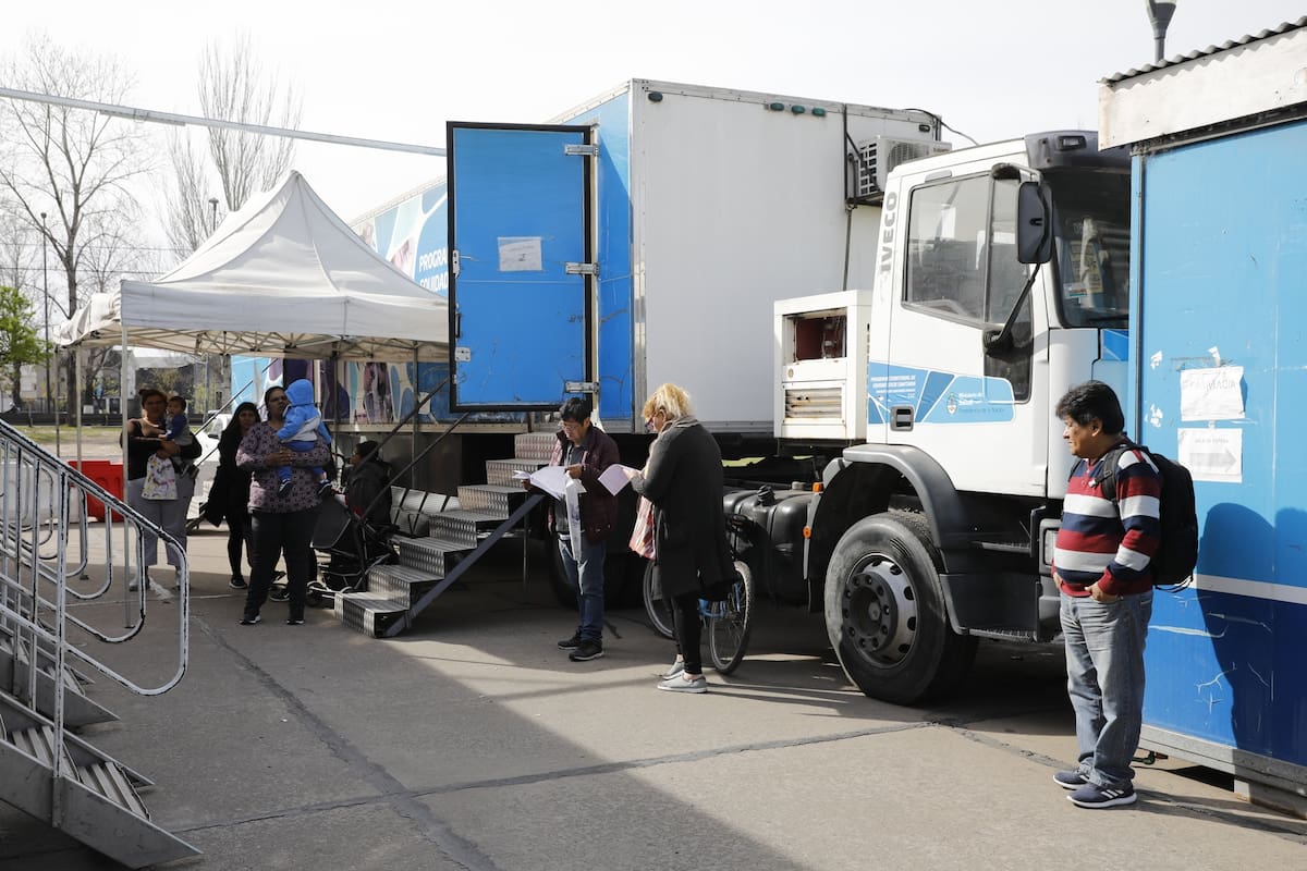 Los containers en los que se brinda atención médica vecinal