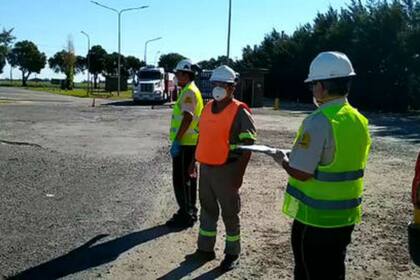 Los controles en los puertos