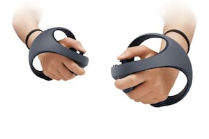 Los controles que Sony diseñó para acompañar el casco de realidad virtual de la PS5 son similares a los que usan Oculus y HTC