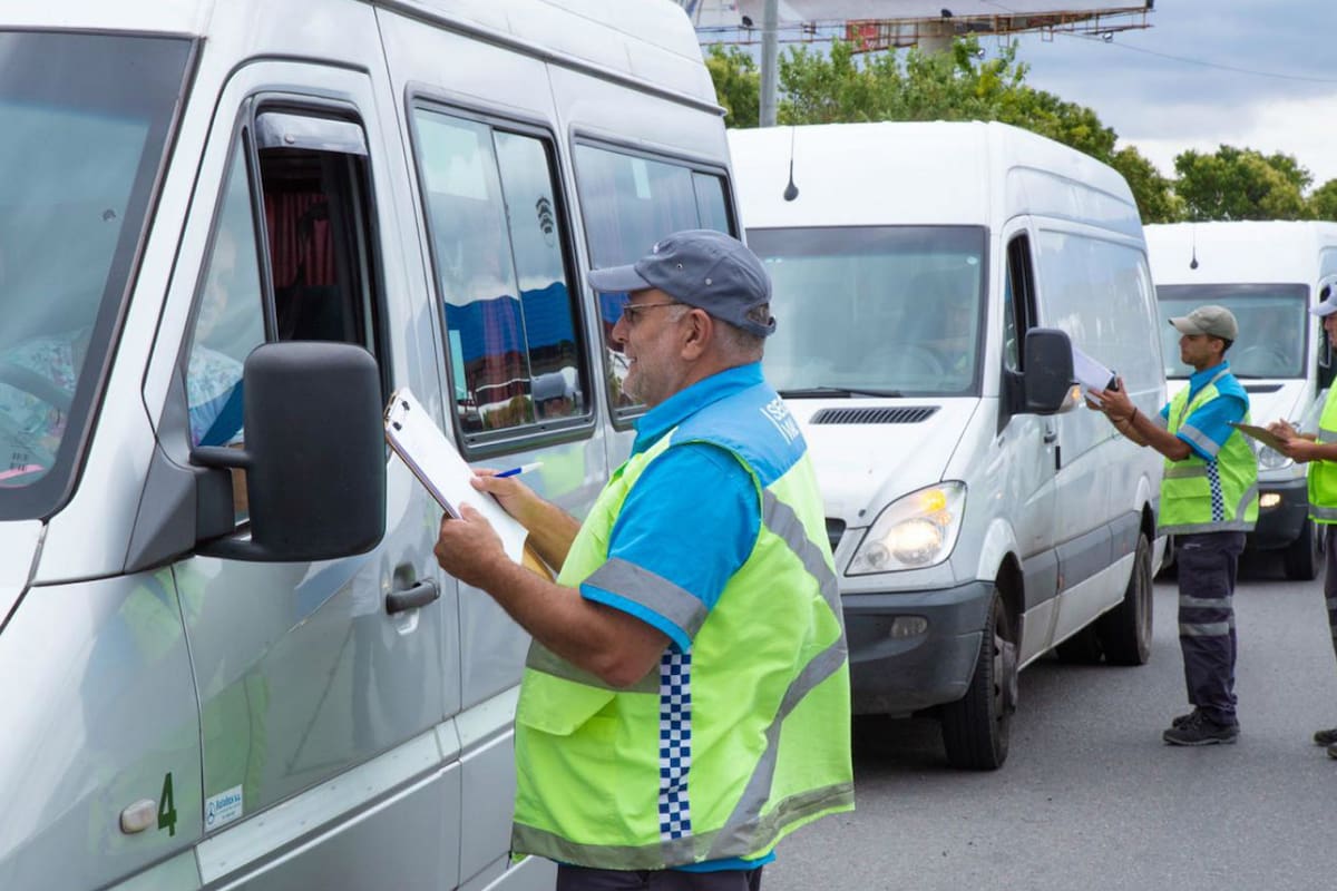 Los controles se realizaron en varios puntos del país y fueron integrales