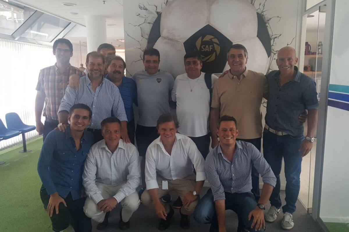 Los coordinadores reunidos en la Superliga